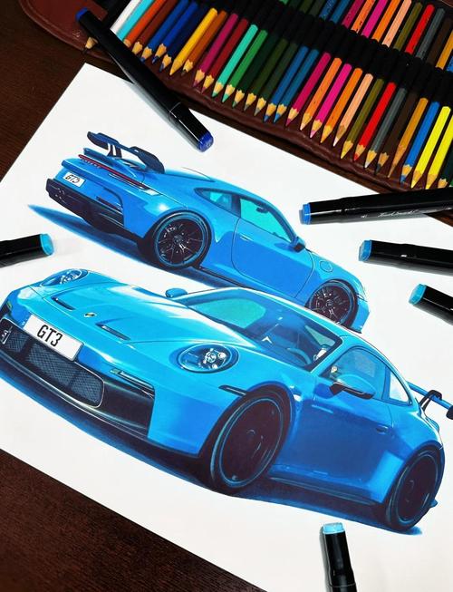 画一辆保时捷911/画一辆保时捷抬肯