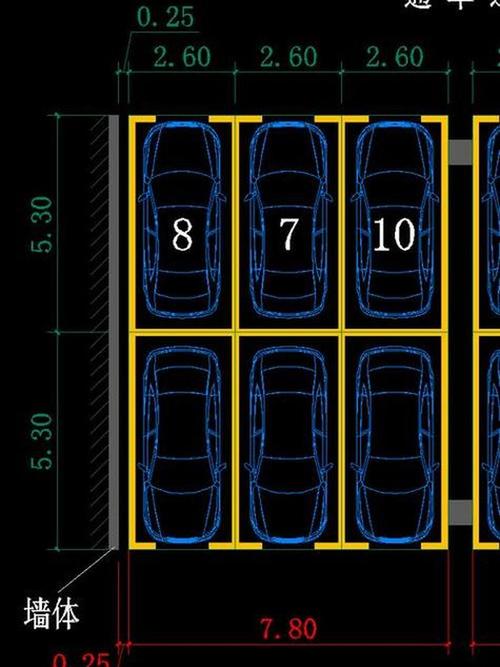 停车位尺寸(停车位尺寸标准是多少)